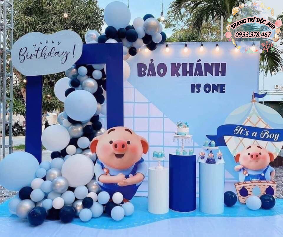 happy birthday cho bé trai Bảo Khánh